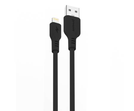 Кабель Proove Rebirth Lightning 2.4A Black (CCRE60001101) 1