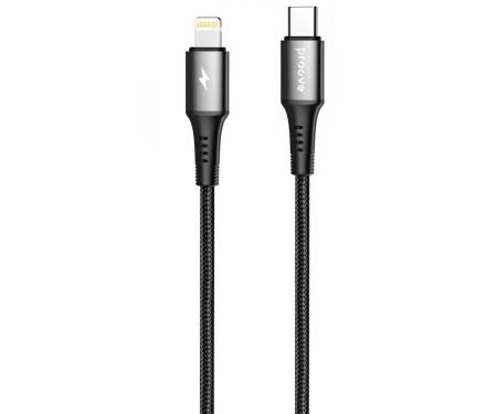 Кабель Proove WireX Type-C to Lightning 27W 1 м Black (CCWX27002101) 1