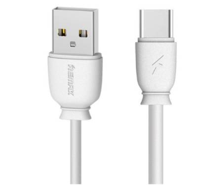 Кабель Remax RC-134a Type-A to Type-C (1m) 2.1A White 1