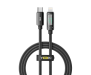 Кабель USB YOKI DISPLAY Type-C to Lightning 30W 1.2m Black (YK-DI88) 1