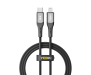 Кабель USB YOKI SOLID Type-C to Lightning 30W 1.2m Black (YK-SO15) 1