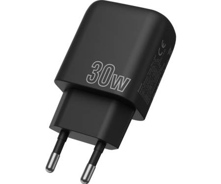 Мережевий зарядний пристрій Proove Silicone Power Plus 30W (Type-C + USB) Black (WCSP3011001) 3