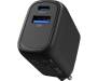 Мережевий зарядний пристрій Proove Silicone Power Plus 30W (Type-C + USB) Black (WCSP3011001) 2