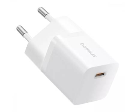 Сетевое зарядное устройство Baseus GaN5 Fast Charger (mini) 1C 25W EU Moon White Moon white (P10110909213-00) 1