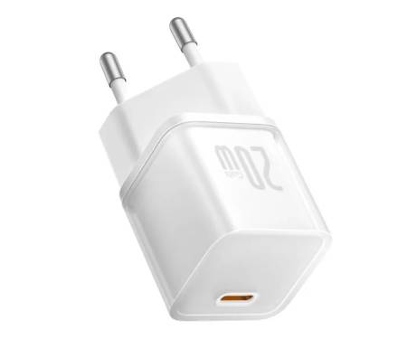 Сетевое зарядное устройство Baseus GaN5S Fast Charger 1C 20W EU Moon white (P10162503213-00) 3