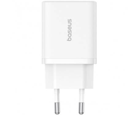 Сетевое зарядное устройство Baseus Cube Fast Charger C+U 30W EU Moon white (P10111404213-00) 1