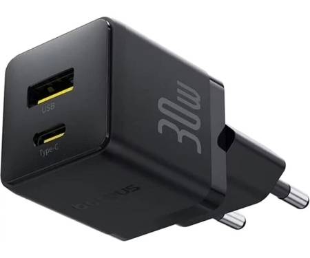 Мережевий зарядний пристрій Baseus Palm Fast Charger C+U 30W EU Cluster Black (P1011160A113-00) 4