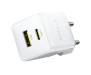 Мережевий зарядний пристрій Baseus Palm Fast Charger C+U 30W EU Moon white (P1011160A213-00) 1
