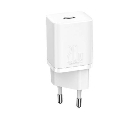 Сетевое зарядное устройство Baseus Super Si Quick Charger 1C 20W EU White (CCSUP-B02) 1