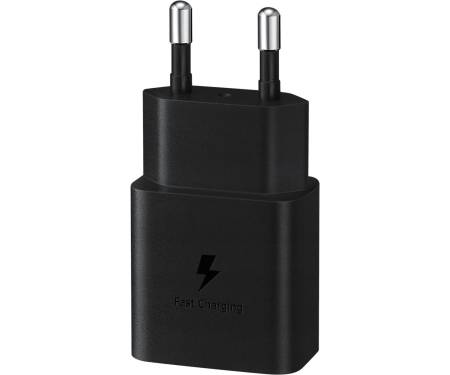 Мережевий зарядний пристрій Samsung 15W Power Adapter USB-C EU Black (EP-T1510) 2