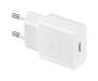 Сетевое зарядное устройство Samsung 25W PD Power Adapter (w/o cable) (EU) (No Box) White (EP-TA800NWE) 1
