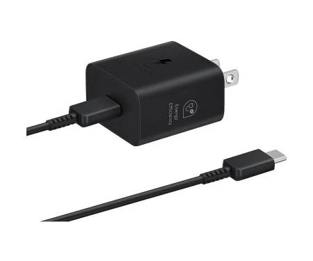 Сетевое зарядное устройство Samsung 45W Travel Adapter USB-C and Type-C to Type-C CN Black 1