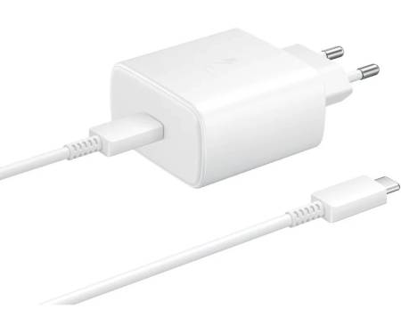Мережевий зарядний пристрій Samsung 45W Travel Adapter with Type-C cable White (EP-TA845XWEGEU) 4