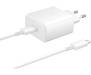 Мережевий зарядний пристрій Samsung 45W Travel Adapter with Type-C cable White (EP-TA845XWEGEU) 4