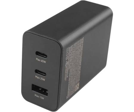 Сетевое зарядное устройство Samsung 65W PD Power Adapter Trio 2C+1USB CN Black (EP-T6530NBEGWW) 2