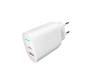 Сетевое зарядное устройство Yoki Led Series  20W White (YK-20PD+QC) 2