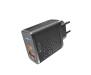 Сетевое зарядное устройство Yoki Led Series  33W Black (YK-33PD+QC) 2