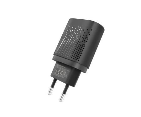 Сетевое зарядное устройство Yoki Led Series 1Type-C 20W Black (YK-20PD) 2