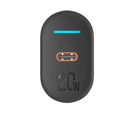 Сетевое зарядное устройство Yoki Led Series 1Type-C 20W Black (YK-20PD) 4