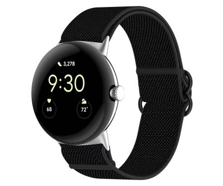 Ремешок нейлоновый ArmorStandart для Google Pixel Watch / Watch 2 Black (ARM75425) 1
