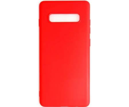 Силиконовый чехол Samsung Galaxy S10 Red 1