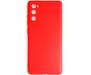 Силиконовый чехол Samsung Galaxy S20 FE Red 1