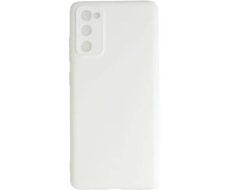 Силиконовый чехол Samsung Galaxy S20 FE White 1