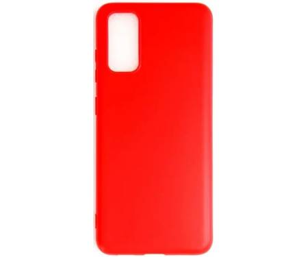Силиконовый чехол Samsung Galaxy S20 Red 1