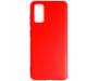 Силиконовый чехол Samsung Galaxy S20 Red 1