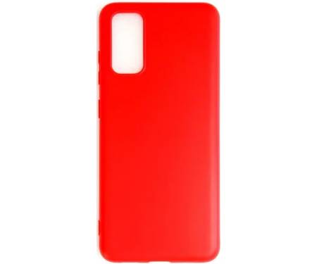 Силиконовый чехол Samsung Galaxy S20+ Red 1