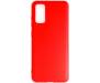 Силиконовый чехол Samsung Galaxy S20+ Red 1