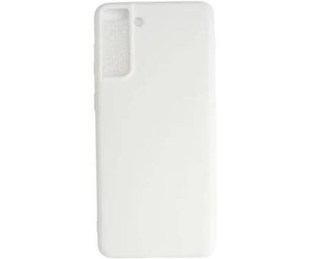 Силиконовый чехол Samsung Galaxy S21+ White 1