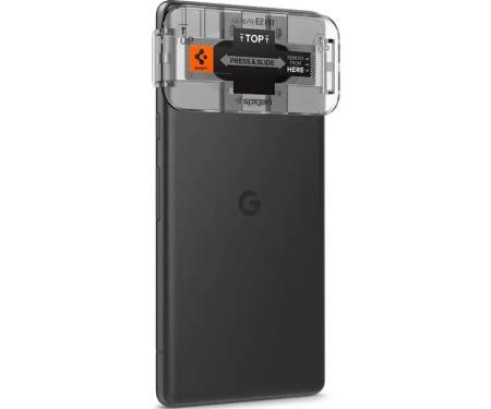Защитное стекло для камеры Spigen GLAStR EZ FIT OPTIK Google Pixel 7A (2pcs) Black (AGL05970) 1