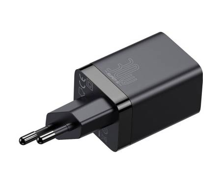 Сетевое зарядное устройство Baseus Super Si Pro Quick Charger USB/Type-C 30W Black (CCSUPP-E01) 2