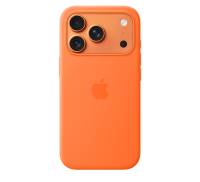 Чехол для Apple iPhone 17 Pro Silicone Case with MagSafe – Orange (MGFE4)