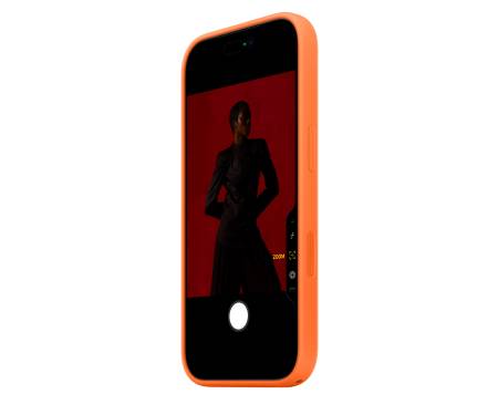 Чехол для Apple iPhone 17 Pro Silicone Case with MagSafe – Orange (MGFE4) 4
