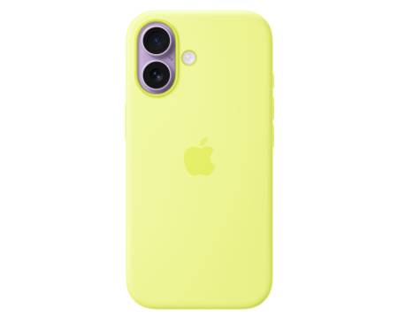 Чехол для Apple iPhone 17 Silicone Case with MagSafe – Neon Yellow (MGEV4) 2