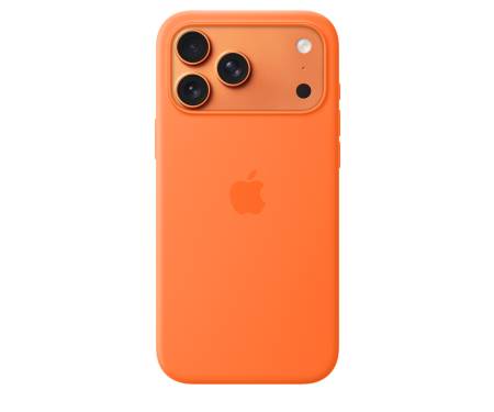 Чехол для Apple iPhone 17 Pro Max Silicone Case with MagSafe – Orange (MGFL4) 1