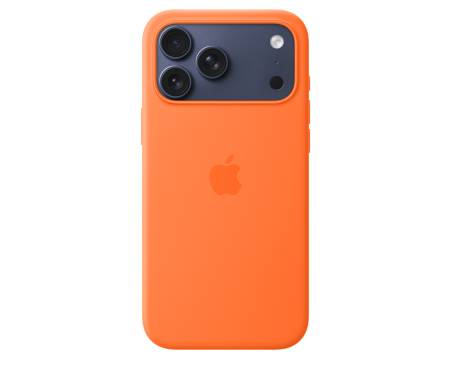 Чехол для Apple iPhone 17 Pro Max Silicone Case with MagSafe – Orange (MGFL4) 3