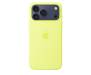 Чехол для Apple iPhone 17 Pro Max Silicone Case with MagSafe – Neon Yellow (MGFM4) 2