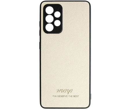 Чехол Leather Case Samsung Galaxy A52 5G Cream 1