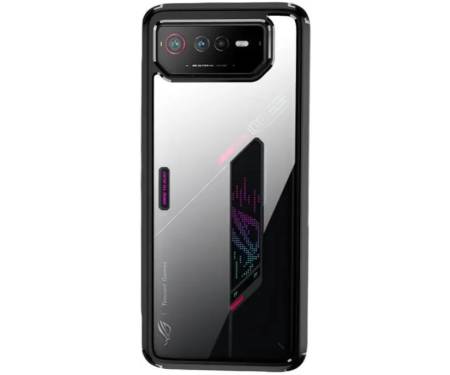 Чохол Luxury Shockproof Hybrid Leather Case Asus Rog Phone 6 Transparent 1