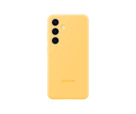 Чехол Samsung Galaxy S24+ Silicone Case Orange (EF-PS926TYEGWW) 1