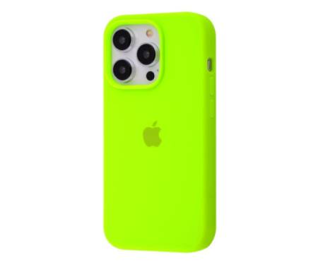 Чохол Silicone Case Full iPhone 14 Pro Lime Green 1