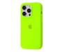 Чохол Silicone Case Full iPhone 14 Pro Lime Green 1