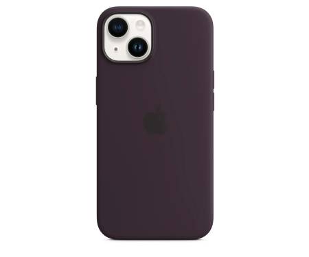 Чехол Silicone Case with MagSafe and Animation [Colorless] для iPhone 14 Elderberry (A2388) 1