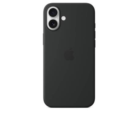 Чехол Silicone Case with MagSafe and Animation [Colorless] для iPhone 16 Black (A3313) 1
