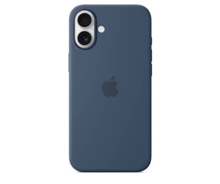 Чехол Silicone Case with MagSafe and Animation [Colorless] для iPhone 16 Denim (A3313) 1