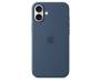 Чехол Silicone Case with MagSafe and Animation [Colorless] для iPhone 16 Denim (A3313) 1