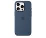 Чехол Silicone Case with MagSafe and Animation [Colorless] для iPhone 16 Pro Denim 1